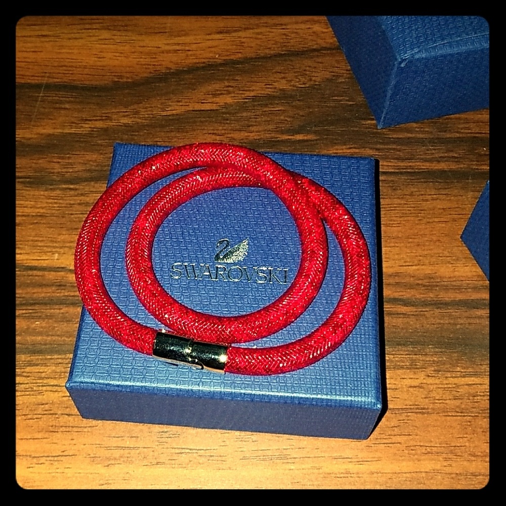 Swarovski Stardust Bracelet Red